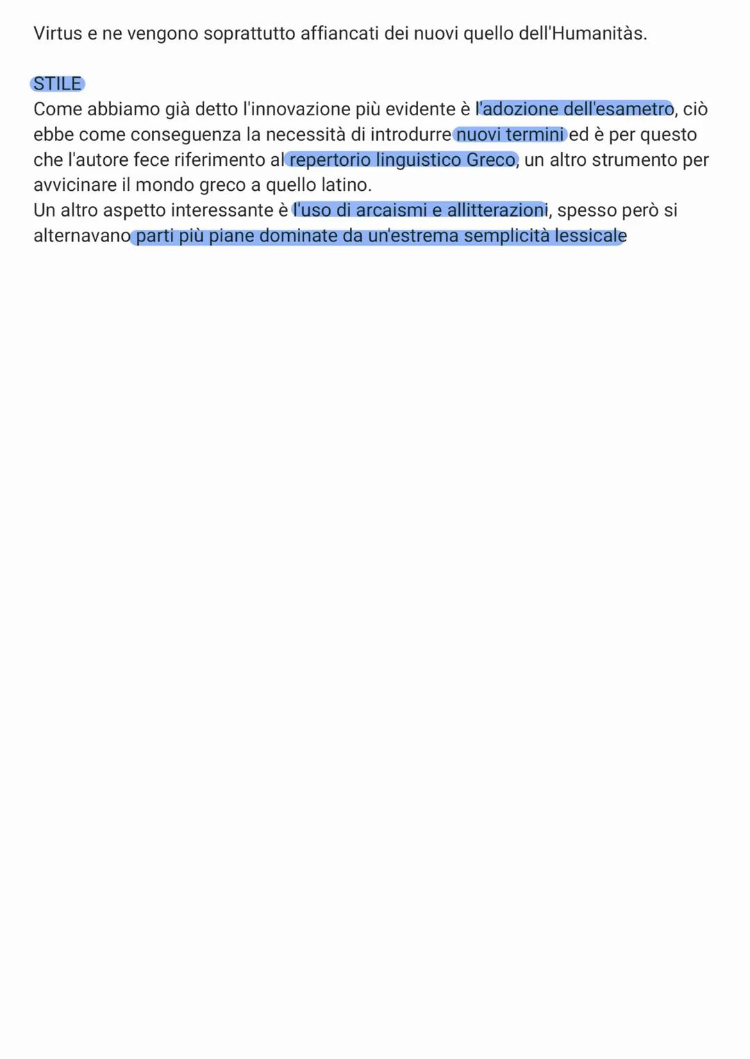Quinto Ennio
"
Con Ennio siamo nella seconda metà del III secolo a.C, è più giovane di Livio e
Nevio però anche lui prende parte allo scontr