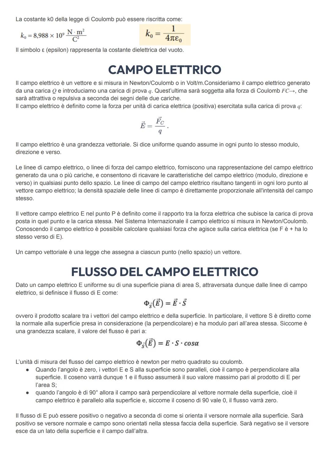 CARICA ELETTRICA
La carica elettrica è una proprietà dei componenti microscopici della materia. Gli atomi contengono due tipi di
particelle