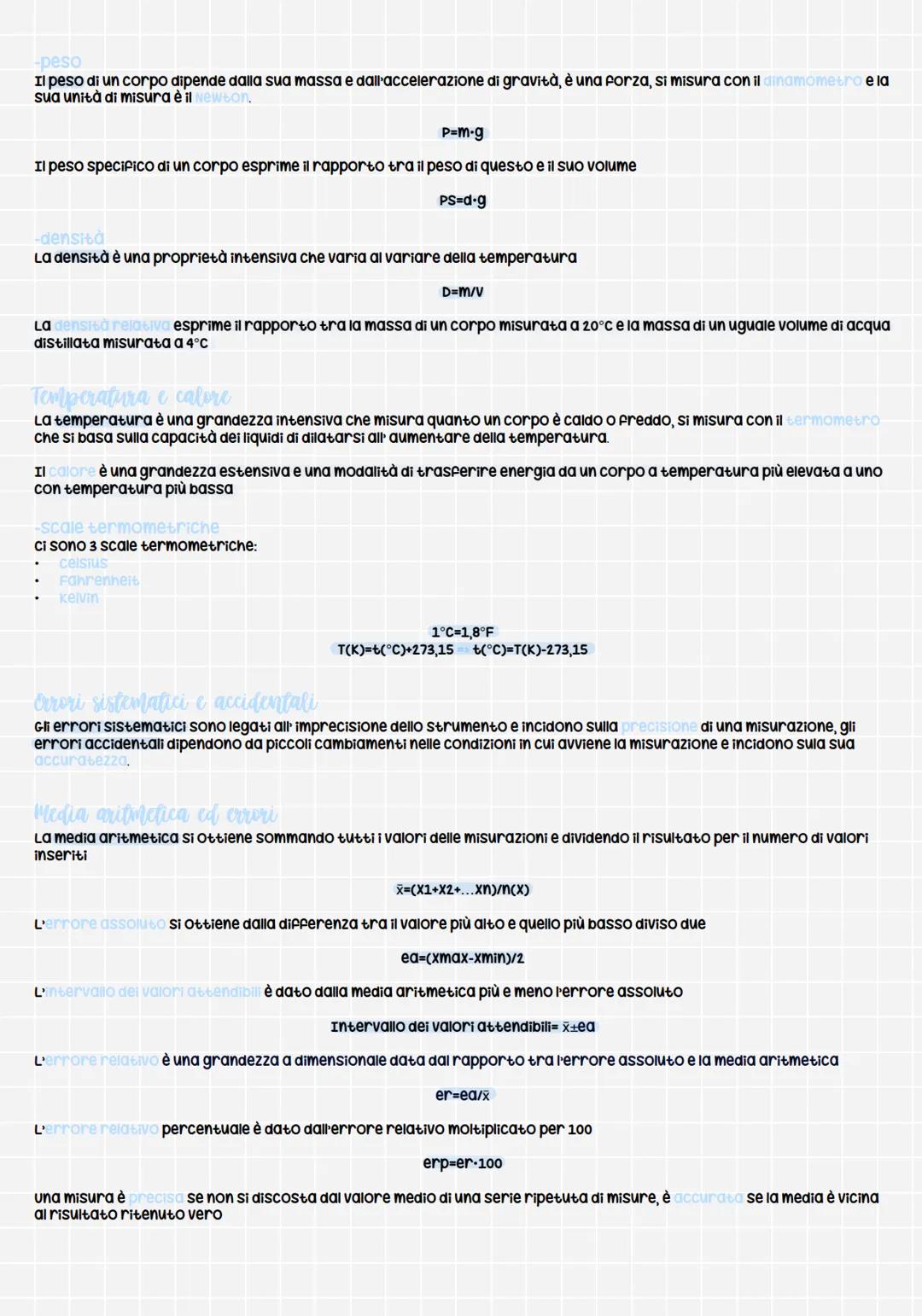 Misure e grandezze
La chimica: dal macroscopico al microscopio
La materia è tutto ciò che occupa uno spazio e possiede una massa; la chimica