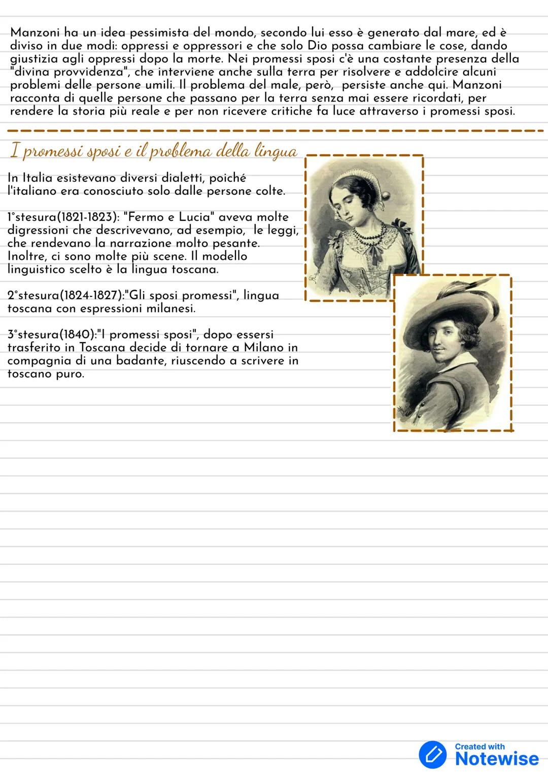 # Alessandro Manzoni
Alessandro Manzoni è una delle figure più importanti della
letteratura italiana e autore del celebre romanzo "I promes