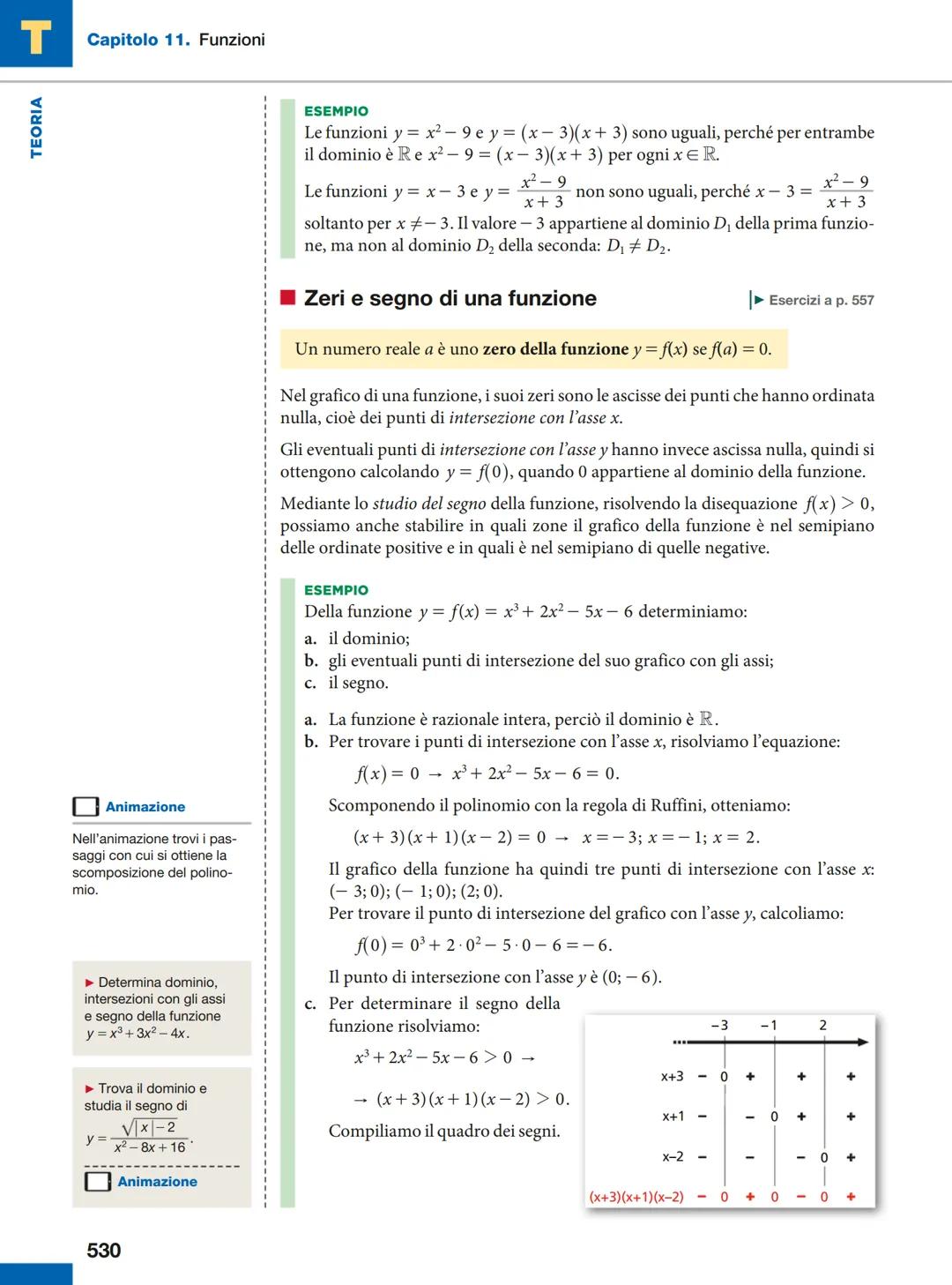 T
CAPITOLO
11 FUNZIONI
1 Funzioni e loro caratteristiche
Che cosa sono le funzioni
► Esercizi a p. 549
Listen to it
A function from a