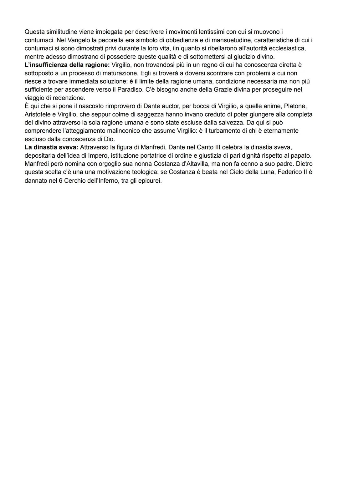 Purgatorio
Il purgatorio è il secondo dei tre regni dell'Oltretomba cristiano visitato da Dante nel corso del viaggio,
con la guida di Virg