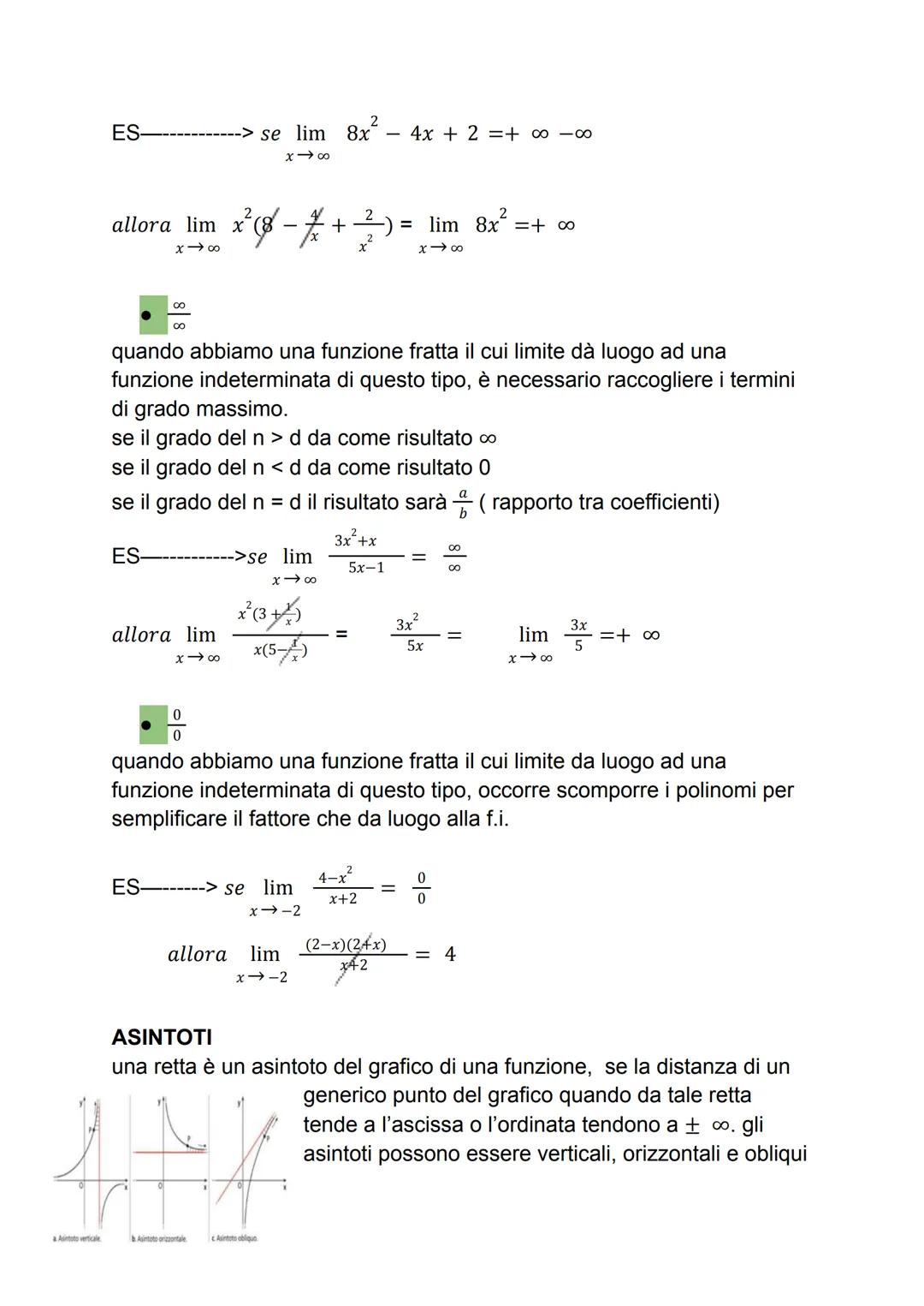 intervallo = sottoinsieme di numeri reali che corrisponde ad una
semiretta (intervallo illimitato) o ad un segmento (intervallo limitato)
in