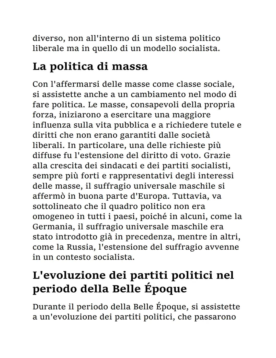 # La Belle Époque: Un'età di
progresso
La belle époque
La belle époque è un periodo storico che va dalla fine
dell'Ottocento ai primi anni