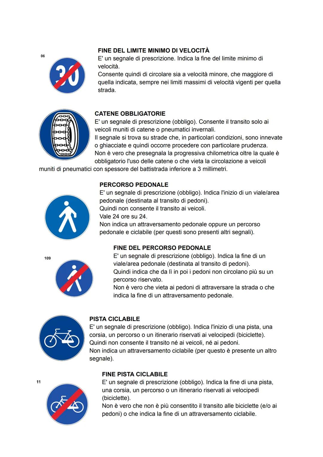 SEGNALI STRADALI DI OBBLIGO
โ
DIREZIONE OBBLIGATORIA DIRITTO
E' un segnale di prescrizione (obbligo). Indica che l'unica direzione
consentit