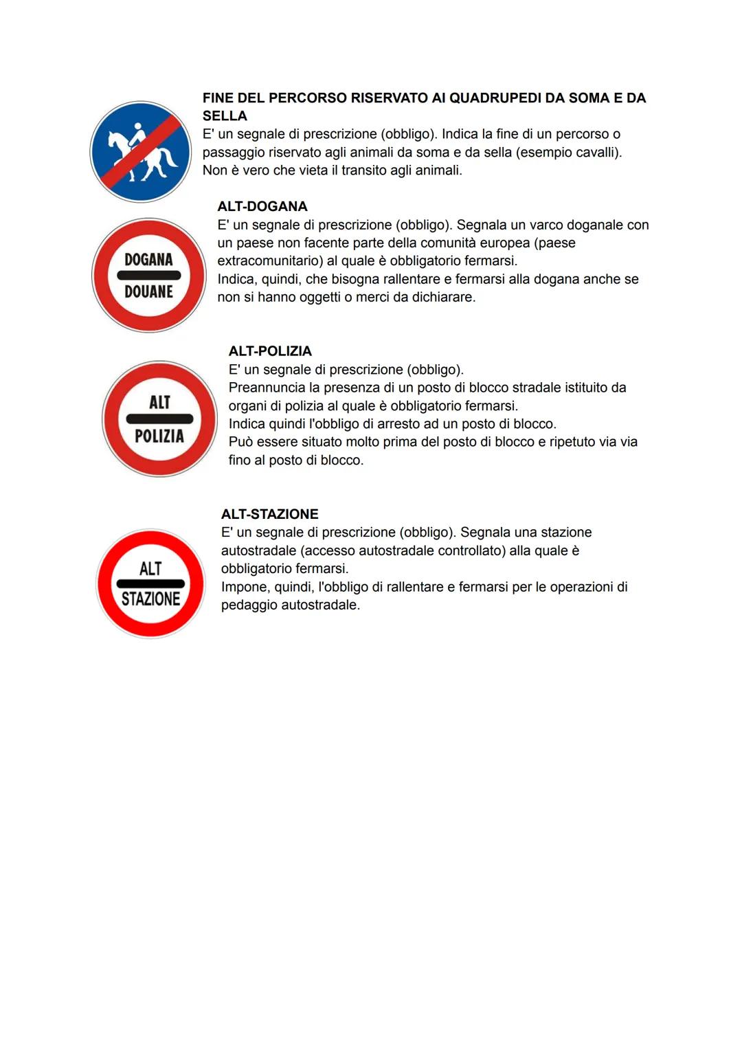 SEGNALI STRADALI DI OBBLIGO
โ
DIREZIONE OBBLIGATORIA DIRITTO
E' un segnale di prescrizione (obbligo). Indica che l'unica direzione
consentit