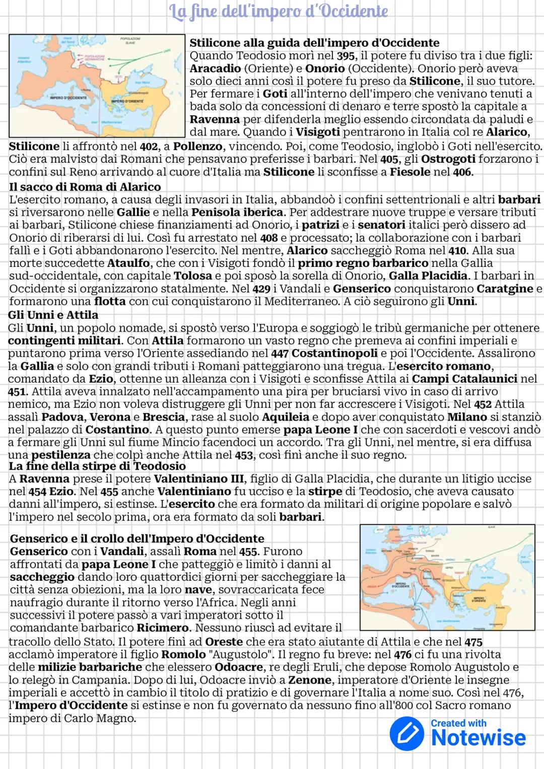 la tarda antichità
Fine del mondo antico
Epoca di cambiamenti
L'anarchia militare e la crisi del III secolo
aprirono la fase della "tarda an