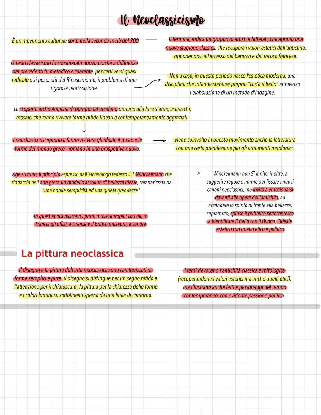# L'arte dell'Ottocento
Neoclassicismo, Romanticismo e Realismo
Dal Neoclassicismo
all'Impressionismo
Tra la fine del Settecento e la prim