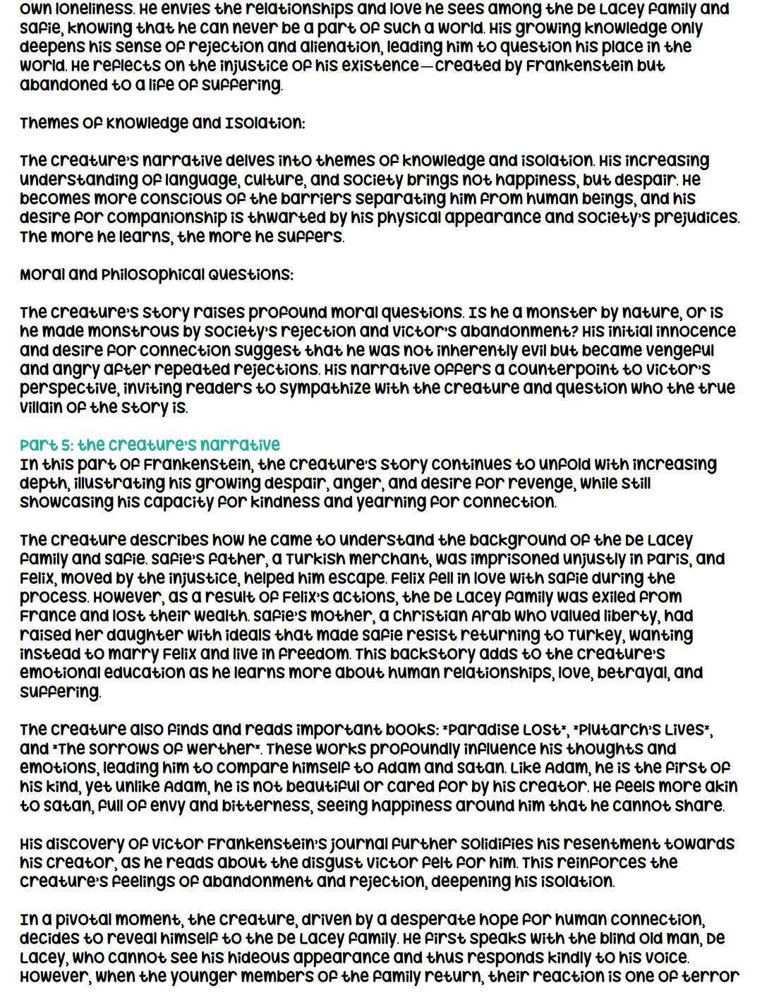 Frankenstein and Mary Shelley
The Life of Mary shelley
The author of Frankenstein was born in London in 1797. Her parents were mary
Wollston