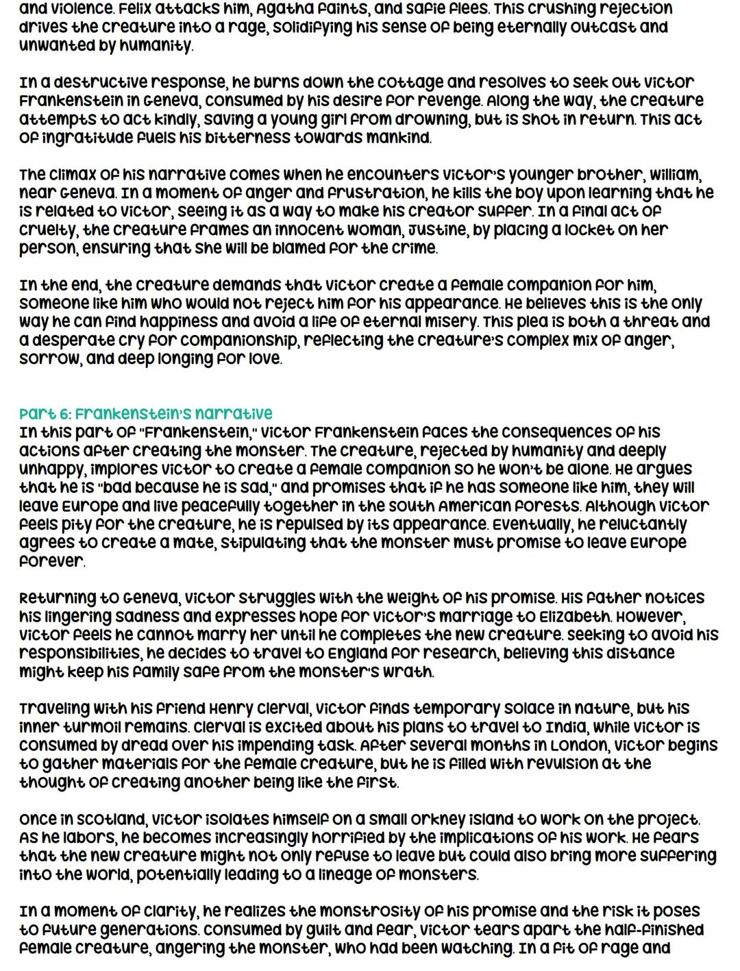 Frankenstein and Mary Shelley
The Life of Mary shelley
The author of Frankenstein was born in London in 1797. Her parents were mary
Wollston