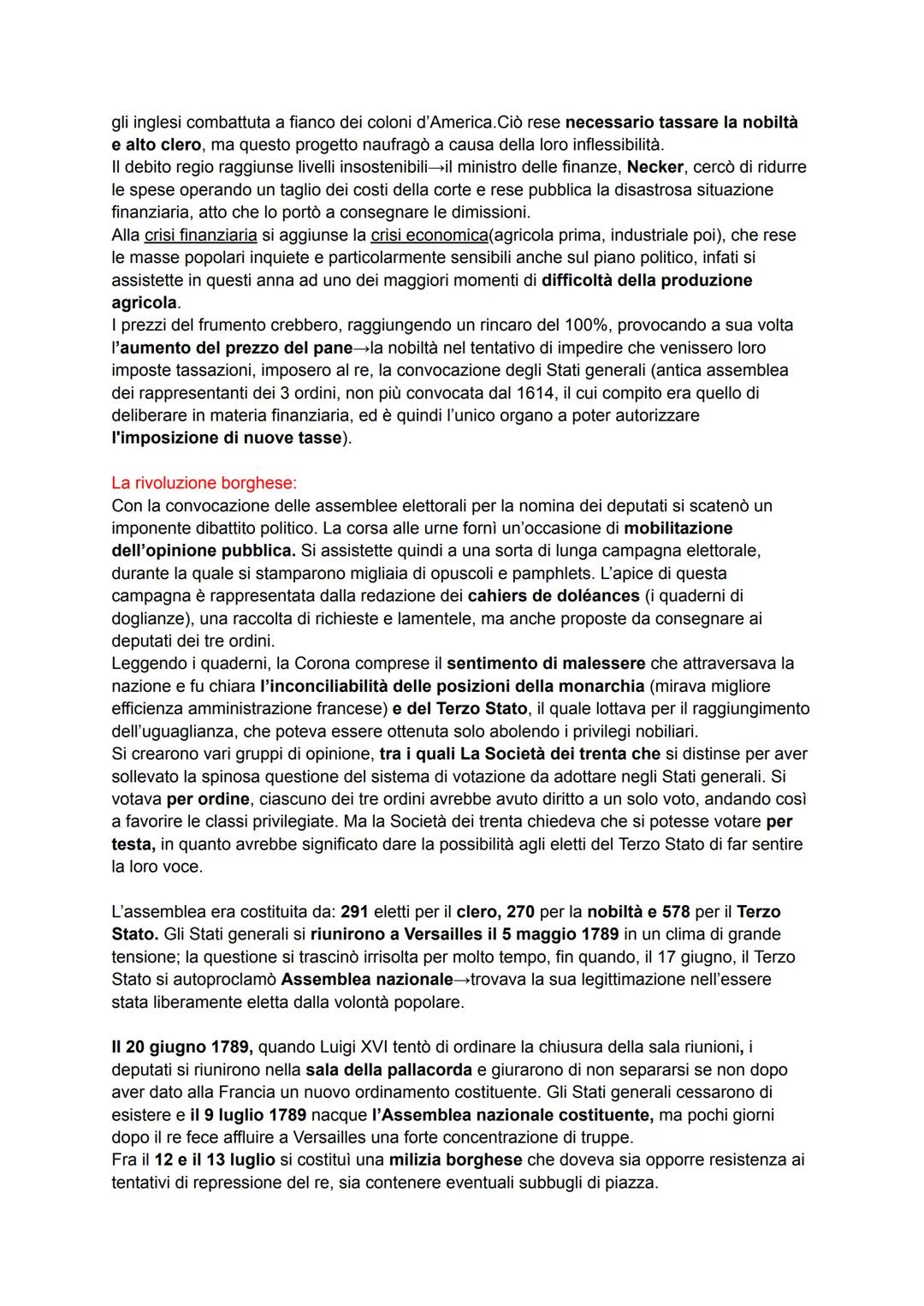 # RIVOLUZIONE PRANCESE
Le interpretazioni storiografiche e la periodizzazione:
Le radicali trasformazioni istituzionali e sociali che segu