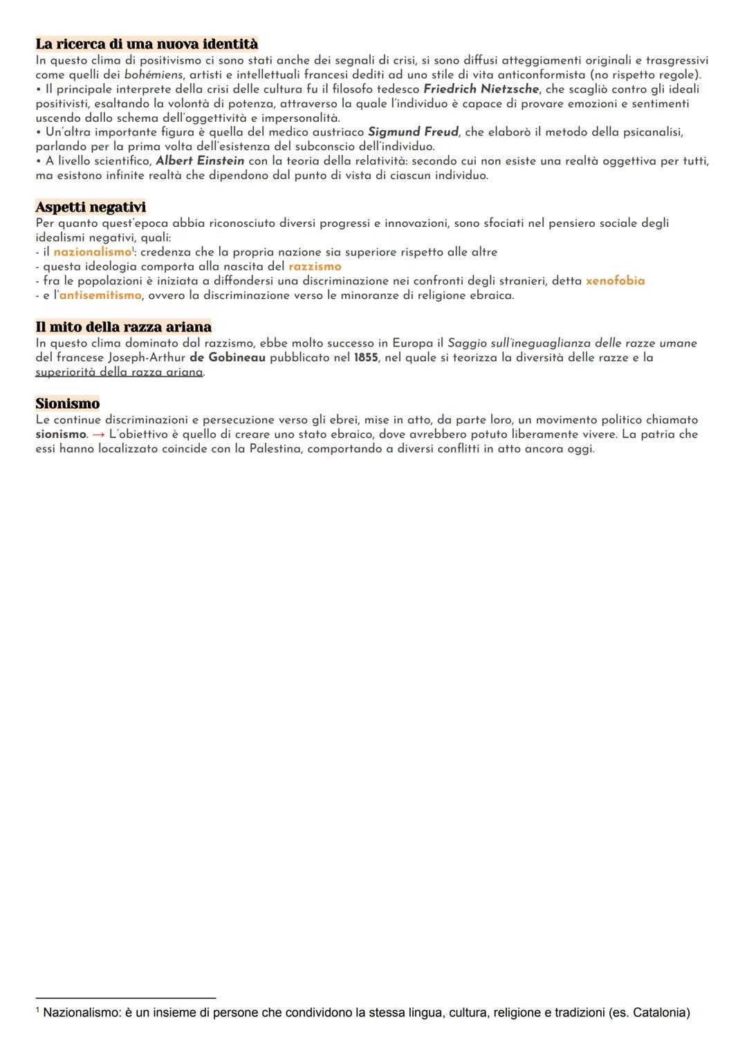 LA BELLE EPOQUE
La fiducia nel progresso
La Belle époque è un periodo di innovazioni e crescita economica che si verificò tra la fine dell'8