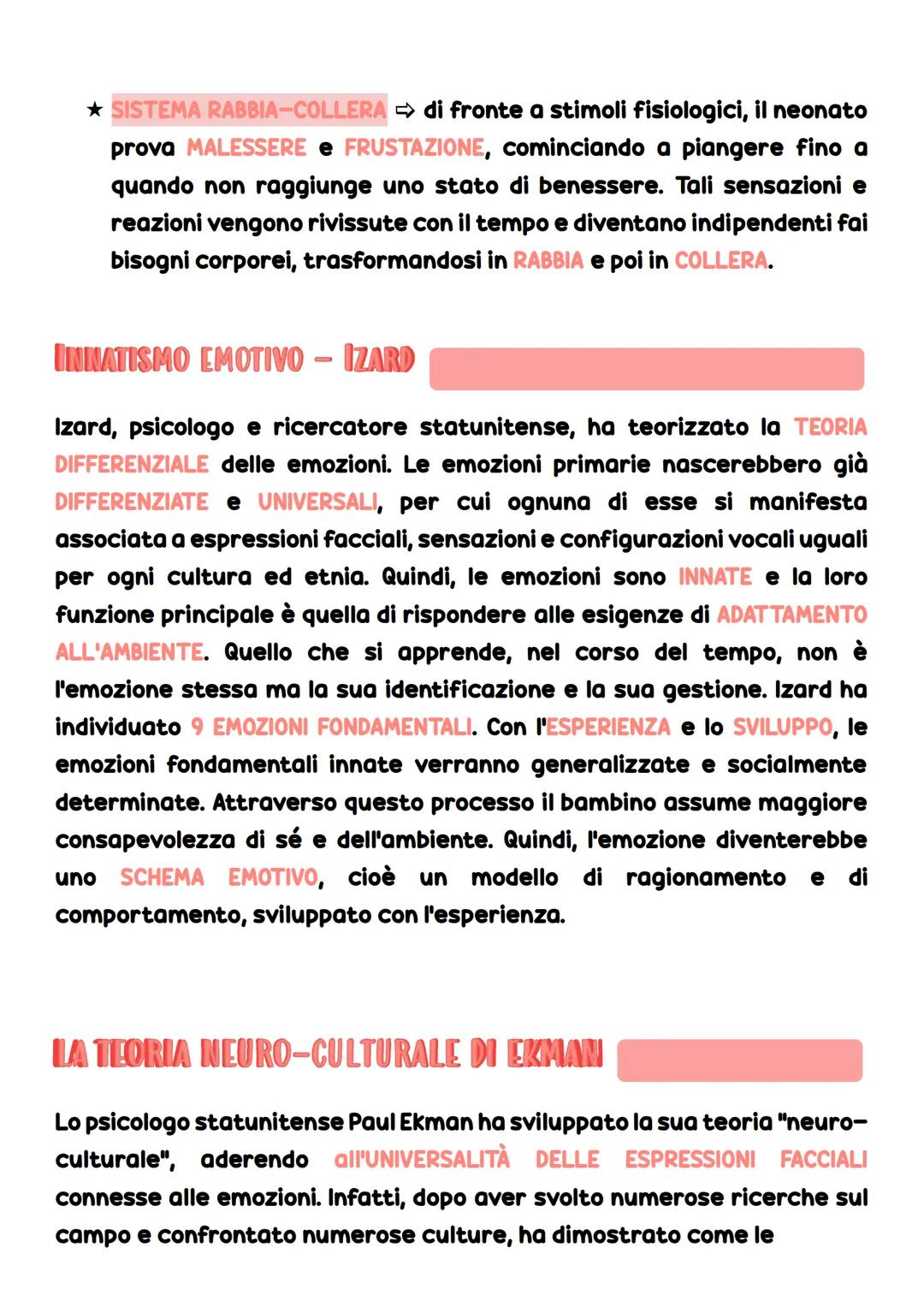# LO SVILUPPO
# EMOTIVO
EMOZIONI
Le emozioni sono parte integrante della vita quotidiana di tutti e
svolgono delle funzioni fondamentali