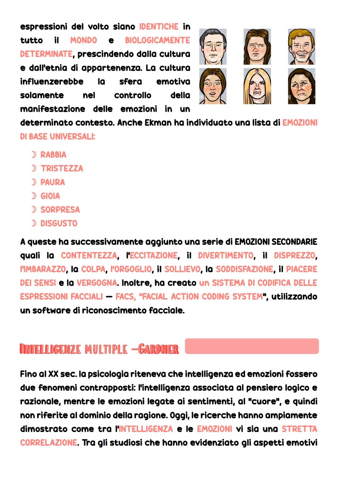 # LO SVILUPPO
# EMOTIVO
EMOZIONI
Le emozioni sono parte integrante della vita quotidiana di tutti e
svolgono delle funzioni fondamentali