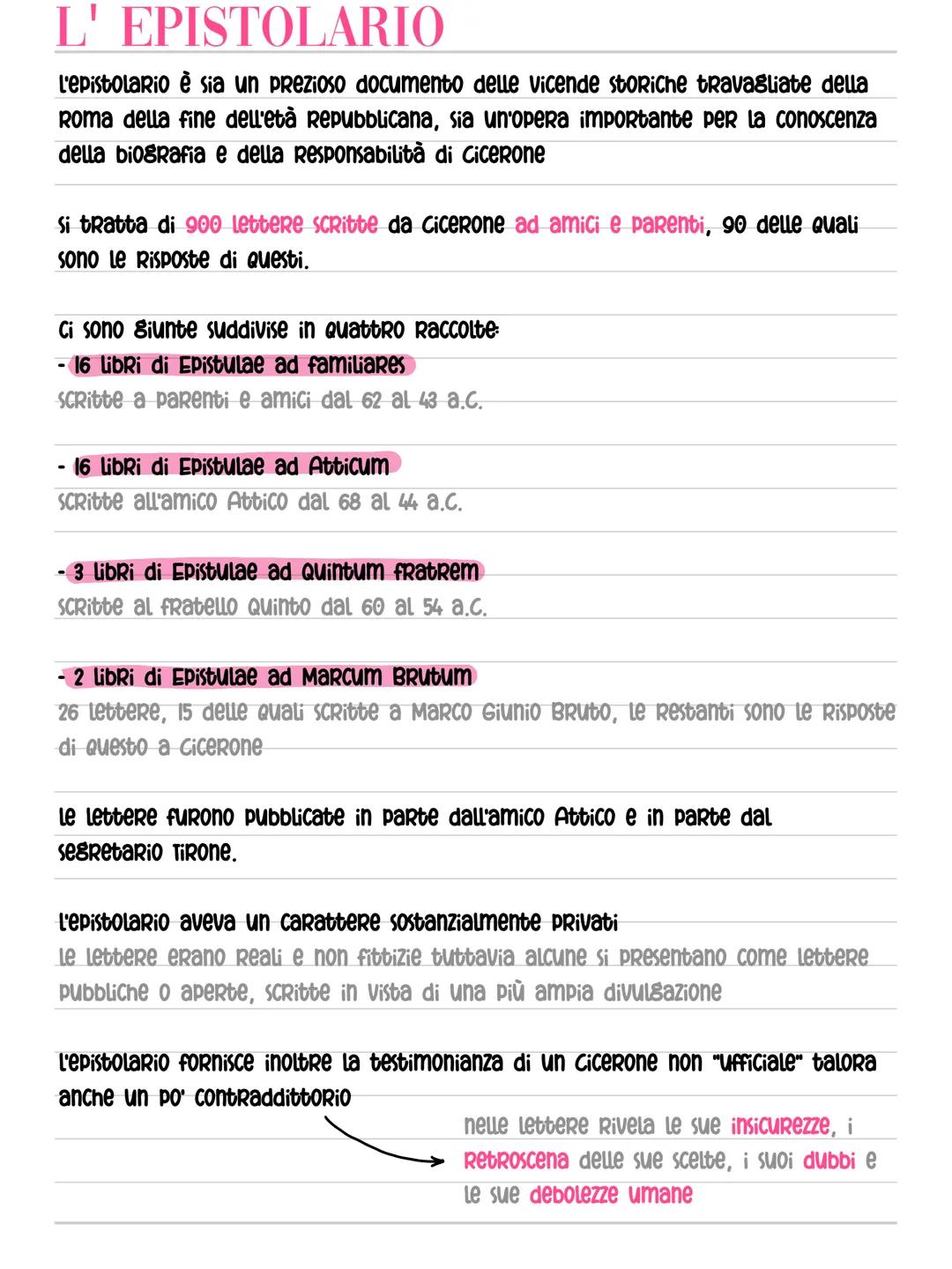 CICERONE
MARCO Tullio Cicerone nacque ad arpina nel 106 a.c. da un'agiata famiglia equestre
↓
Si Reco in Grecia e in Asia minore
(Frequentò