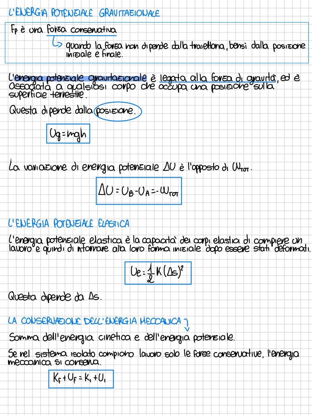il lavoro e la potenza
Il lavoro è il prodotto scalare di una forza per lo spostamento
F
W = F. As⋅ cos a
a
As
Il lavoro a doi le informazio