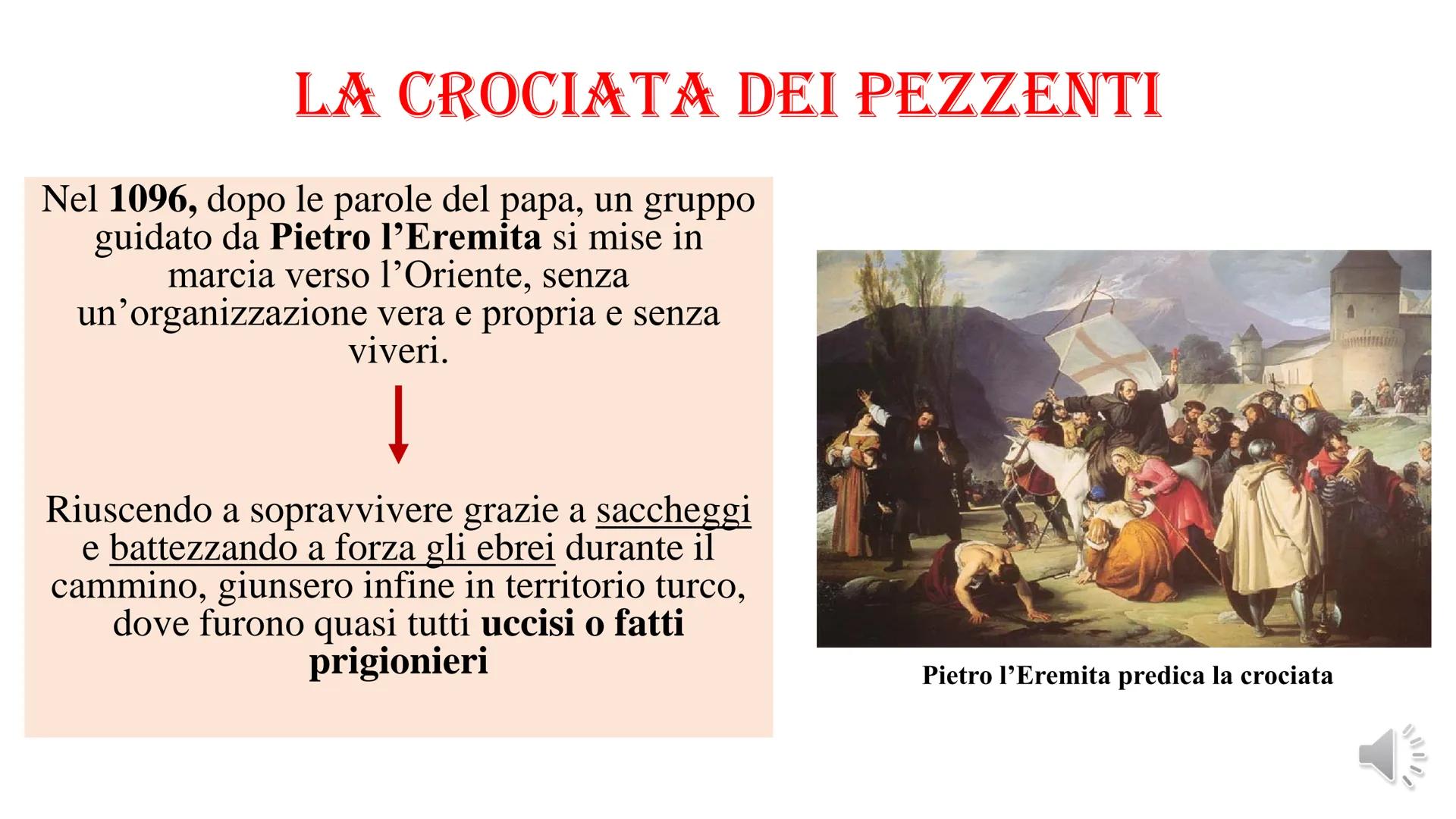 # LE CROCIATE DUE DIRETTRICI DI ESPANSIONE
1. OCCIDENTE
I regni
cristiani di Spagna
sottraggono ampi
territori ai Mori
(Reconquista)
2. OR