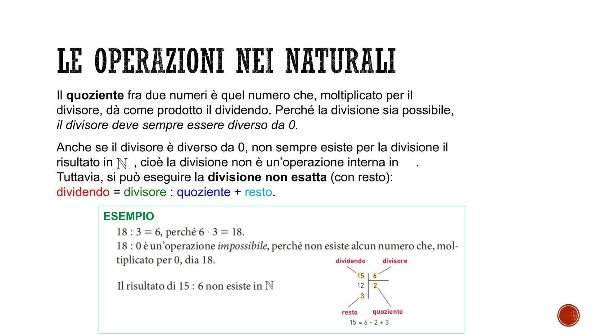 # GLI INSIEMI NUMERICI # NUMERI NATURALI
0, 1, 2, 3... sono numeri naturali e il loro insieme si indica con N..
Si possono rappresentare su