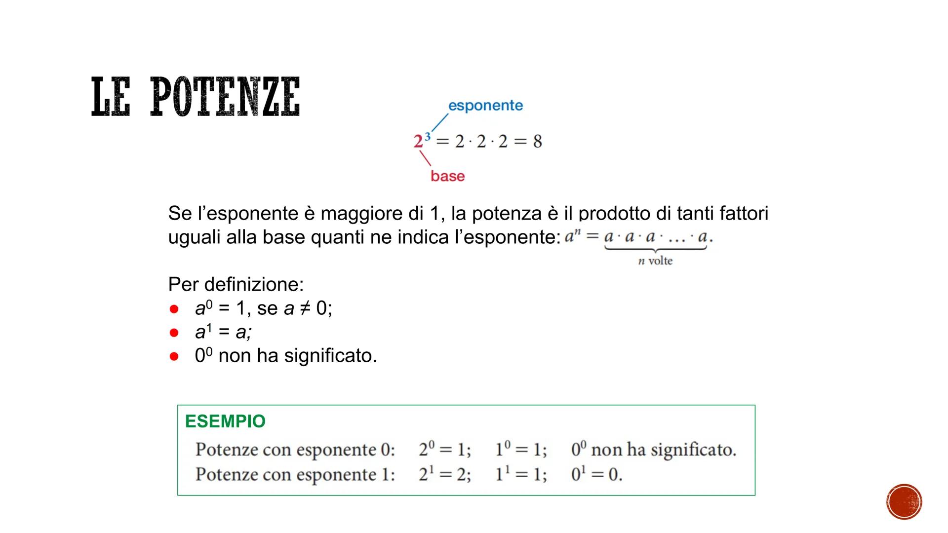 # GLI INSIEMI NUMERICI # NUMERI NATURALI
0, 1, 2, 3... sono numeri naturali e il loro insieme si indica con N..
Si possono rappresentare su