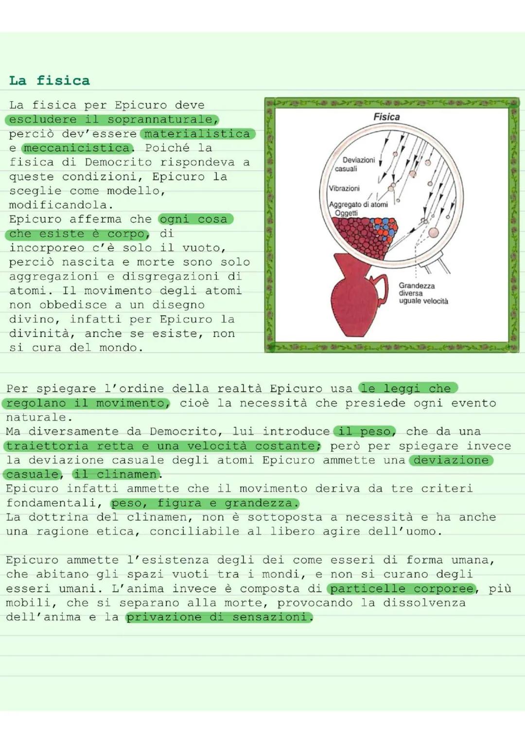 # EPICURO
La scuola epicurea era un'associazione di carattere religioso in
cui la divinità era lo stesso fondatore, a cui venivano attribui