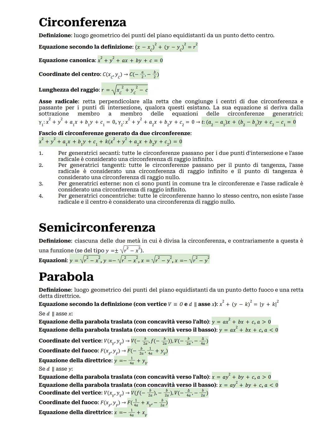 Funzioni
Definizione: relazione di associazione tra insiemi che associa ad ogni elemento dell'insieme di
partenza, il dominio, uno e un solo