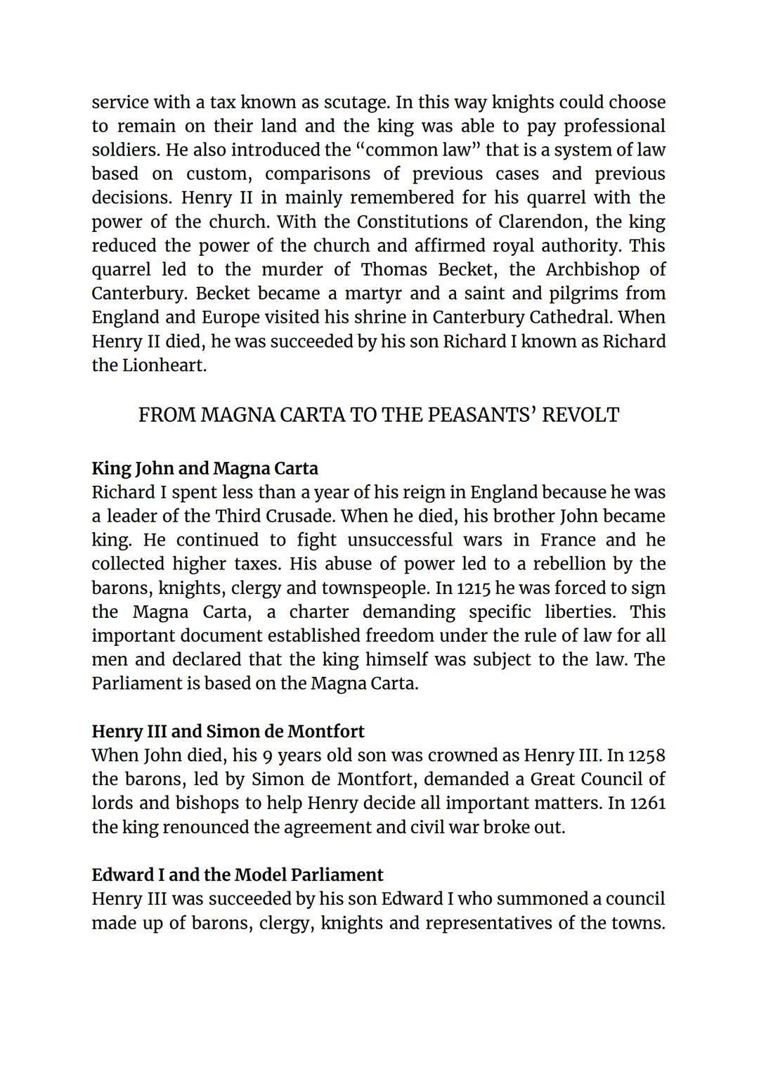 # FROM PRE-CELTIC TO ROMAN BRITAIN
Pre-Celtic Britain
Six thousand years ago the land now called Britain was already
inhabited by the Pre-C