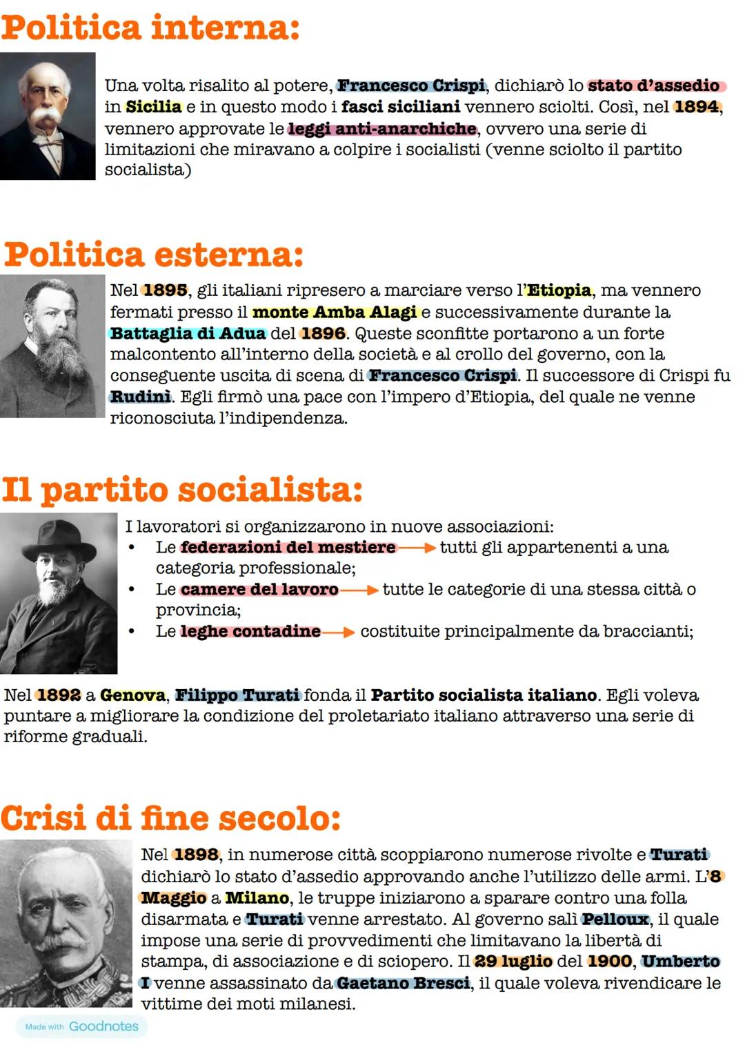 Unità d'italia:
Il 17 Marzo del 1861, il parlamento italiano proclama la nascita del Regno d'Italia
sotto la guida del re Vittorio Emanuele