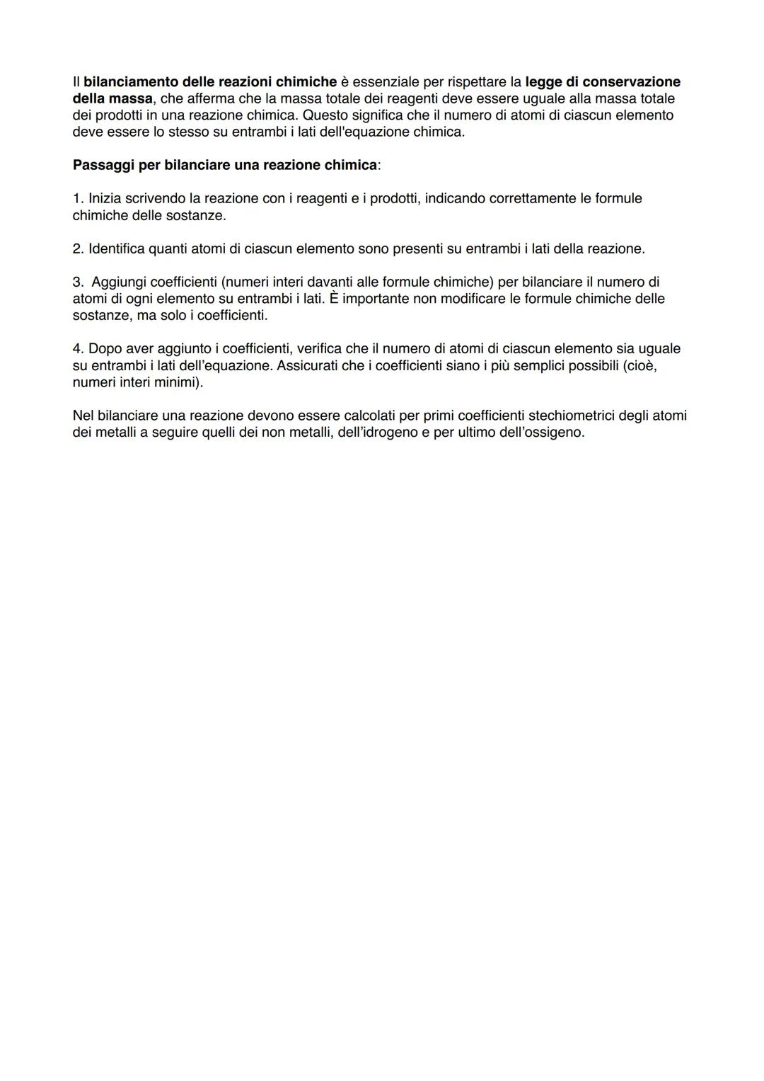 # Capitolo 5
Sostanze semplici: formate da un unico tipo di atomo. Le sostanze semplici o elementi sono
sostanze pure che non possono esser