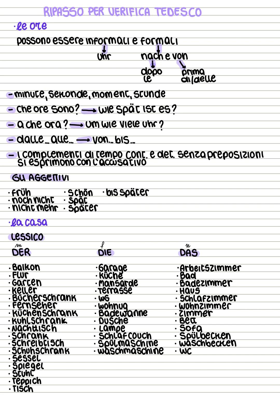 ·le ore
RIPASSO PER VERIFICA TEDESCO
possono essere informali e formali
Uhr
nach e von
dopo
prima
dildelle
- minute, sekonde, moment, stunde