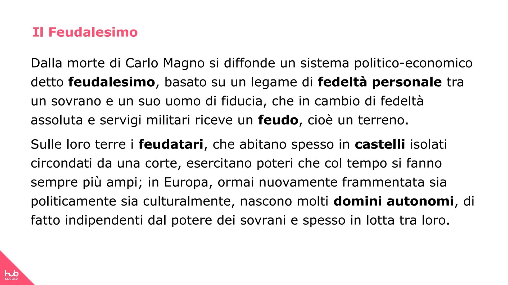 hub
SCUOLA
Dal latino alle
lingue romanze hub
SCUOLA
Contesto
storico
Il Medioevo
La letteratura in volgare si
sviluppa nel Medioevo, cioรจ n