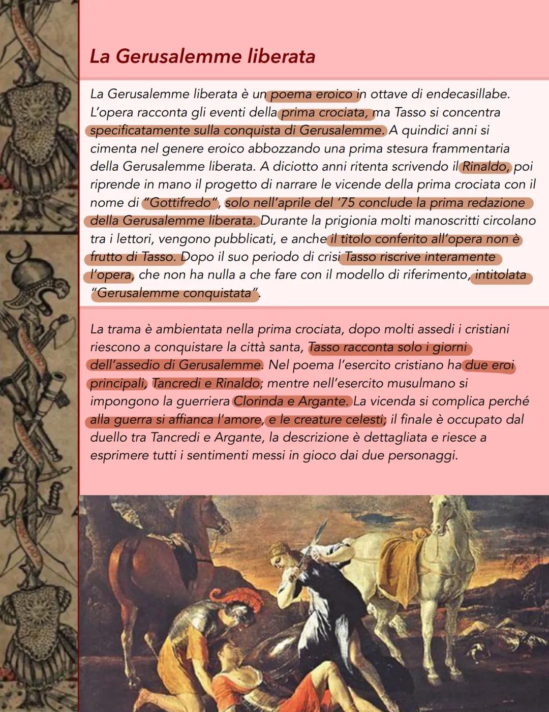 # Torquato Tasso
Torquato tasso nasce nel 1544, suo padre è anch'esso un poeta e per
questo motivo soggiorna nelle più importanti città d'I