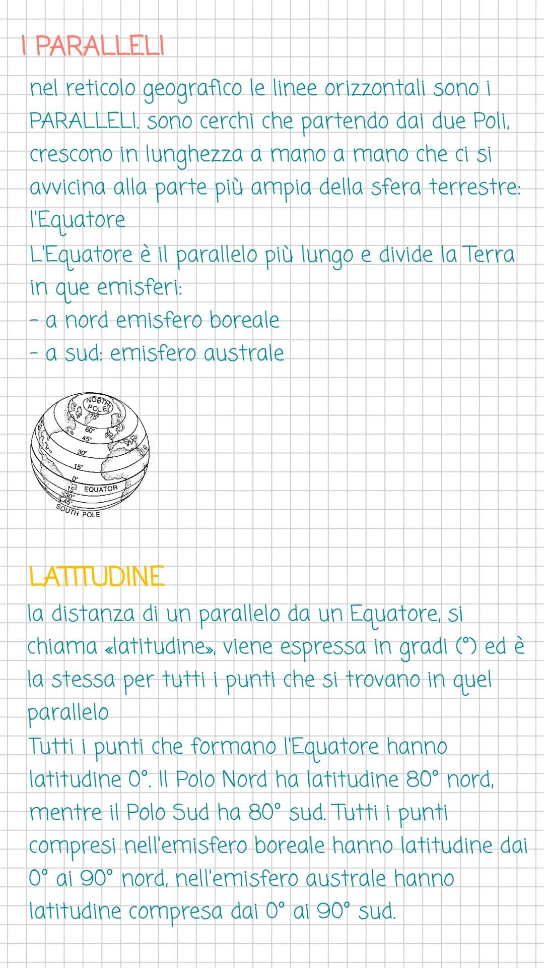 # IL RETICOLO GEOGRAFICO
Per orientarci, i geografi hanno creato il RETICOLO
GEOGRAFICO
II RETICOLO GEOGRAFICO è una griglia di linee
imma