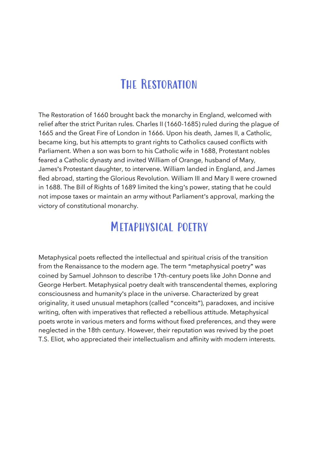 # Charles I
Charles I, son of James I, ascended to the throne in 1625 and believed in the
divine right of kings, seeking to rule without Pa