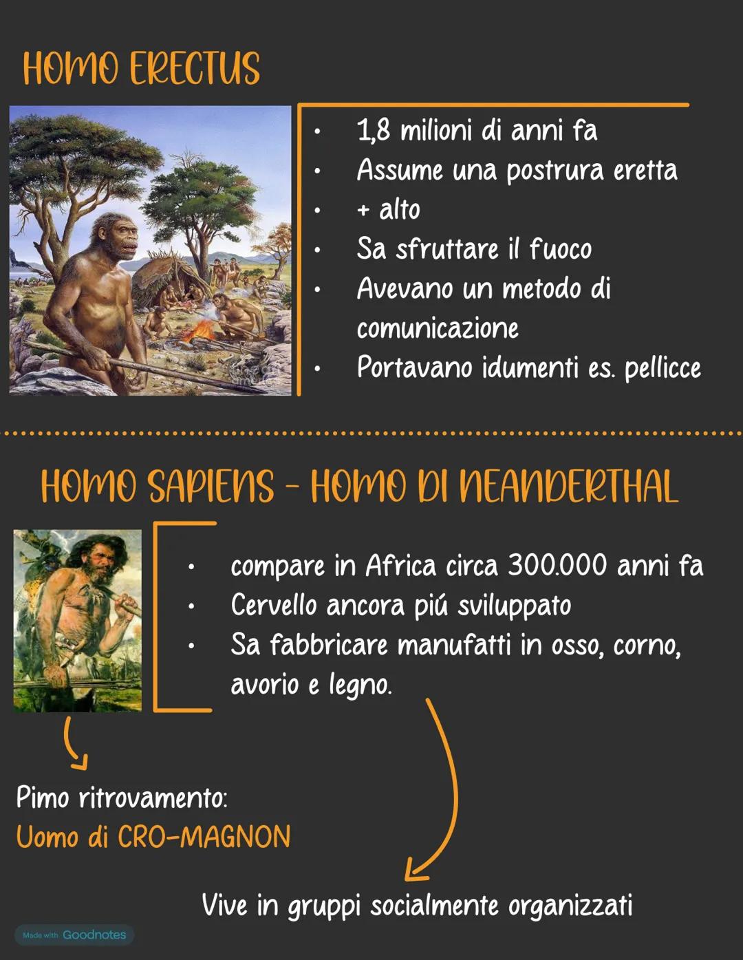 Preistoria
Periodo che va dalla comparsa dell'homo
habilis, ovvero 2,5 miloni di anni fa. Fino
all'invenzione della scrittura verso il
3000