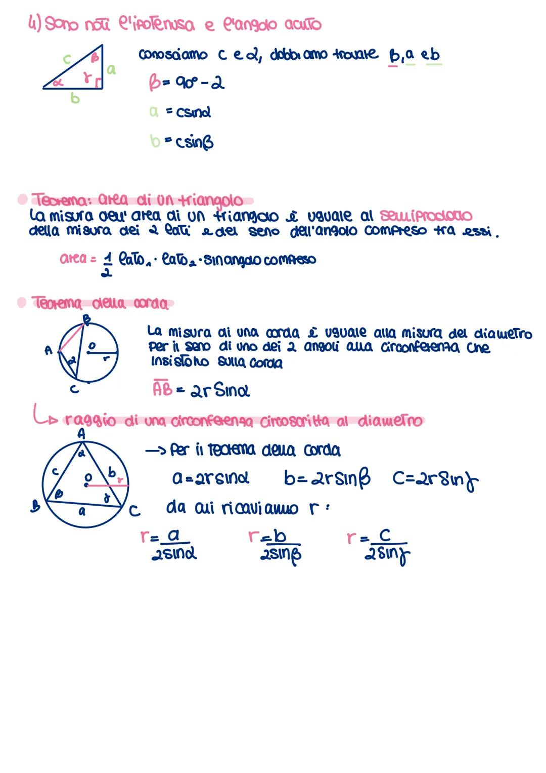 Goniometria
angoli :
Sessagesimali
Sessadecimali
• da sessagesimali a sessadecimali:
48°17'26 = 48°+17'.1° + 26" .1°
60°
60"
•da sessadecima
