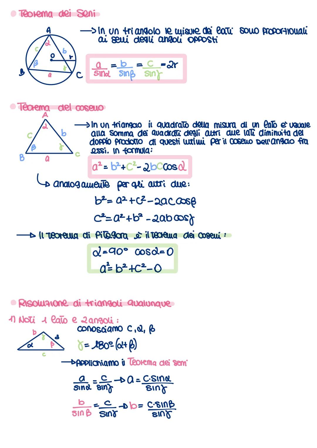 Goniometria
angoli :
Sessagesimali
Sessadecimali
• da sessagesimali a sessadecimali:
48°17'26 = 48°+17'.1° + 26" .1°
60°
60"
•da sessadecima
