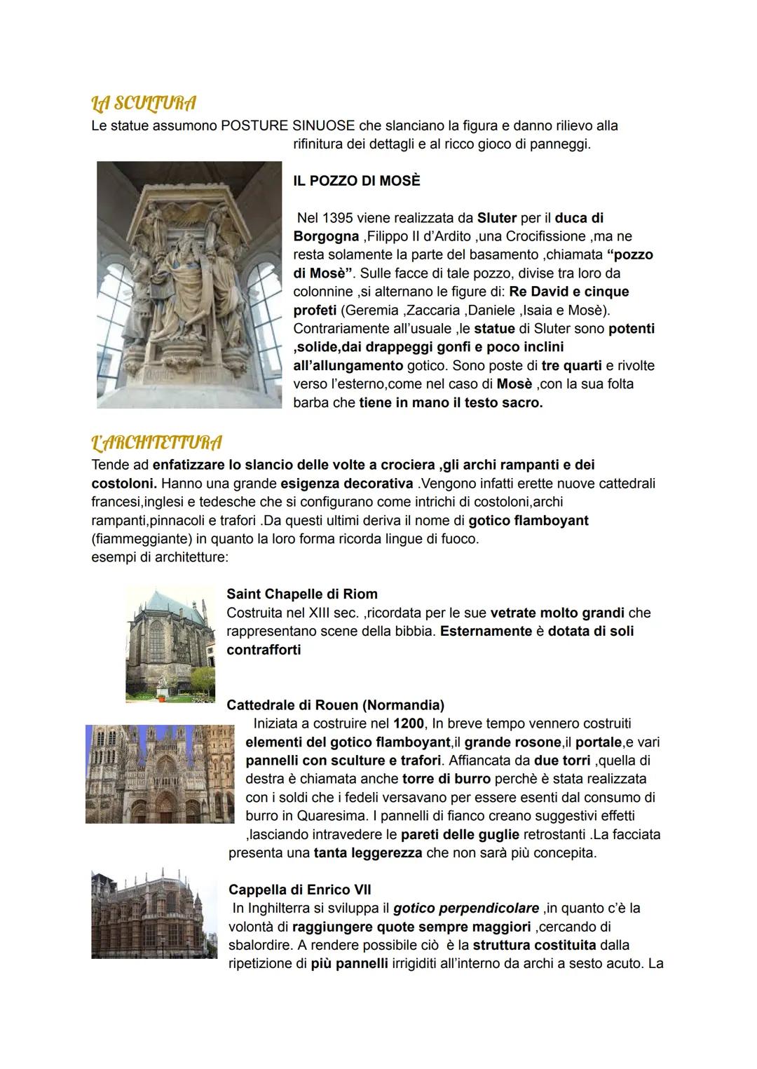 # INTRODUZIONE
ILGOTICO INTERNAZIONALE
-II gotico internazionale viene anche chiamato "gotico cortese" o "gotico flamoboyant".
-Indica il pe