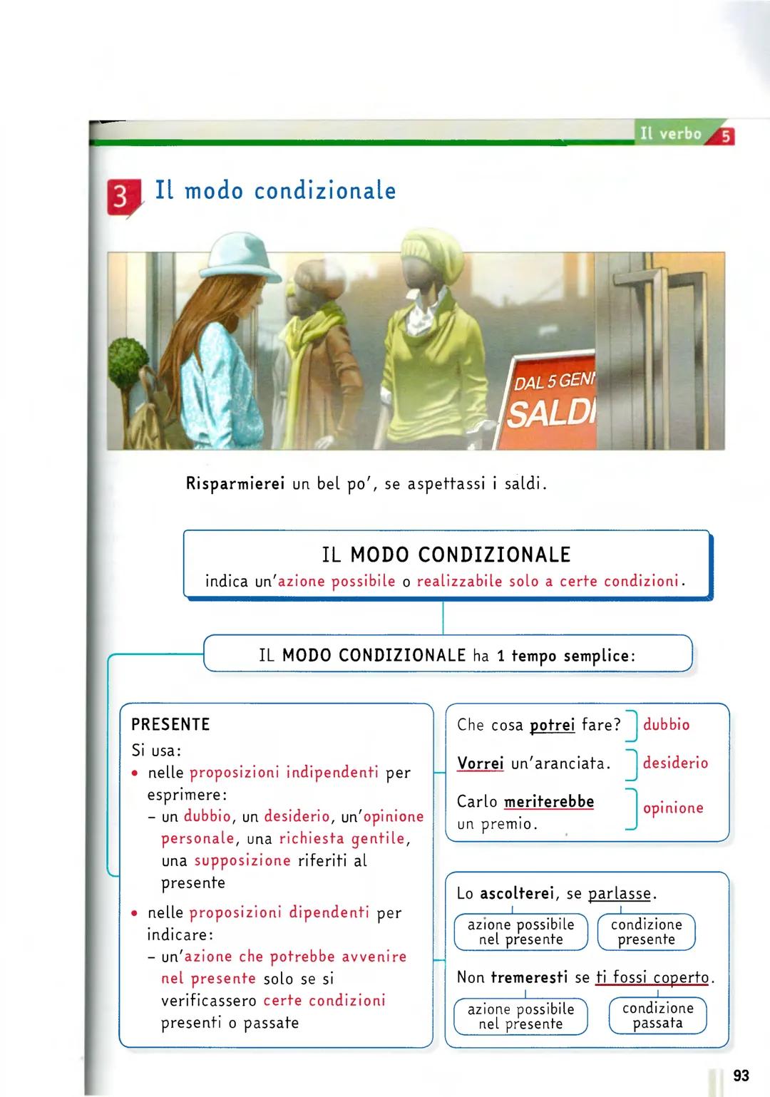 70
# 5
# IL VERBO
1 Che cos'รจ il verbo
Paolo mangia una mela.
Il verbo indica un'azione
compiuta dal soggetto (Paolo).
Il leone รจ stato
