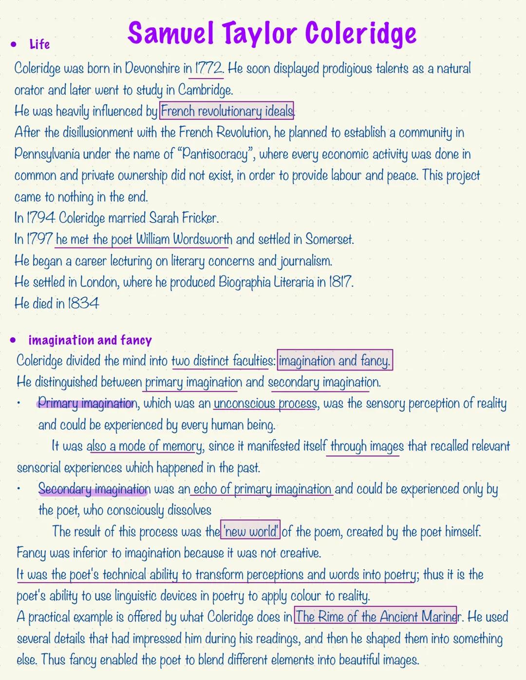 P.196.
Romanticism
Romantic →Certain ideas attitudes that arose as a reaction to the early 18th century. These
idea were created by a sense