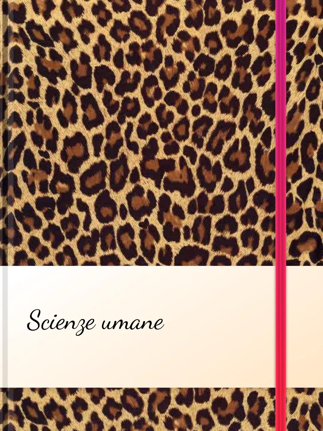 Scienze umane # Scienze naturali Scienze umane
Insieme di discipline scientifiche che studiano Insieme di discipline che studiano l'essere u