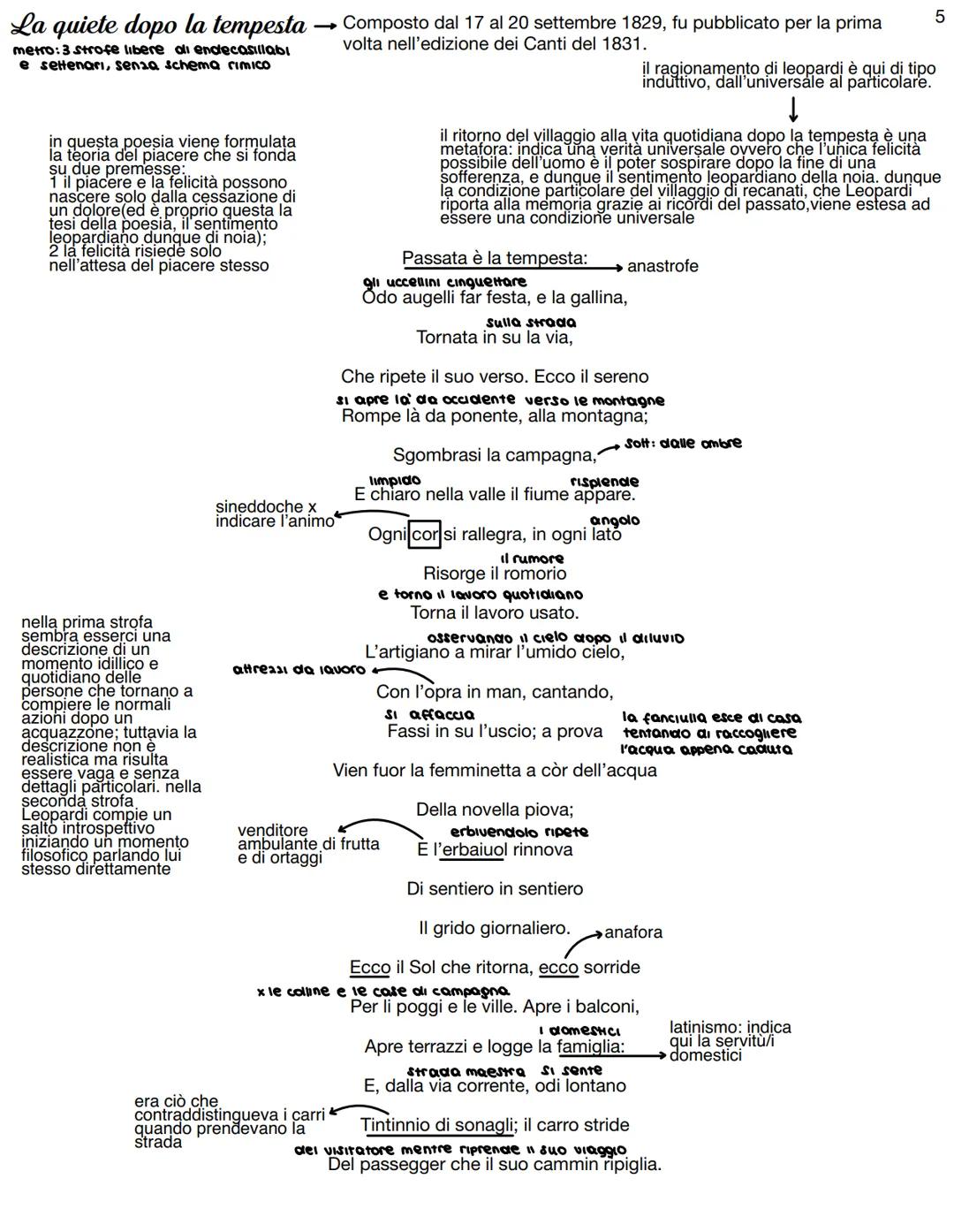 Linfinito- →Composto a Recanati nel 1819 e pubblicato per la prima volta, con altri idilli, nel 1825.
metro: ende casillabo sciolto
15 versi