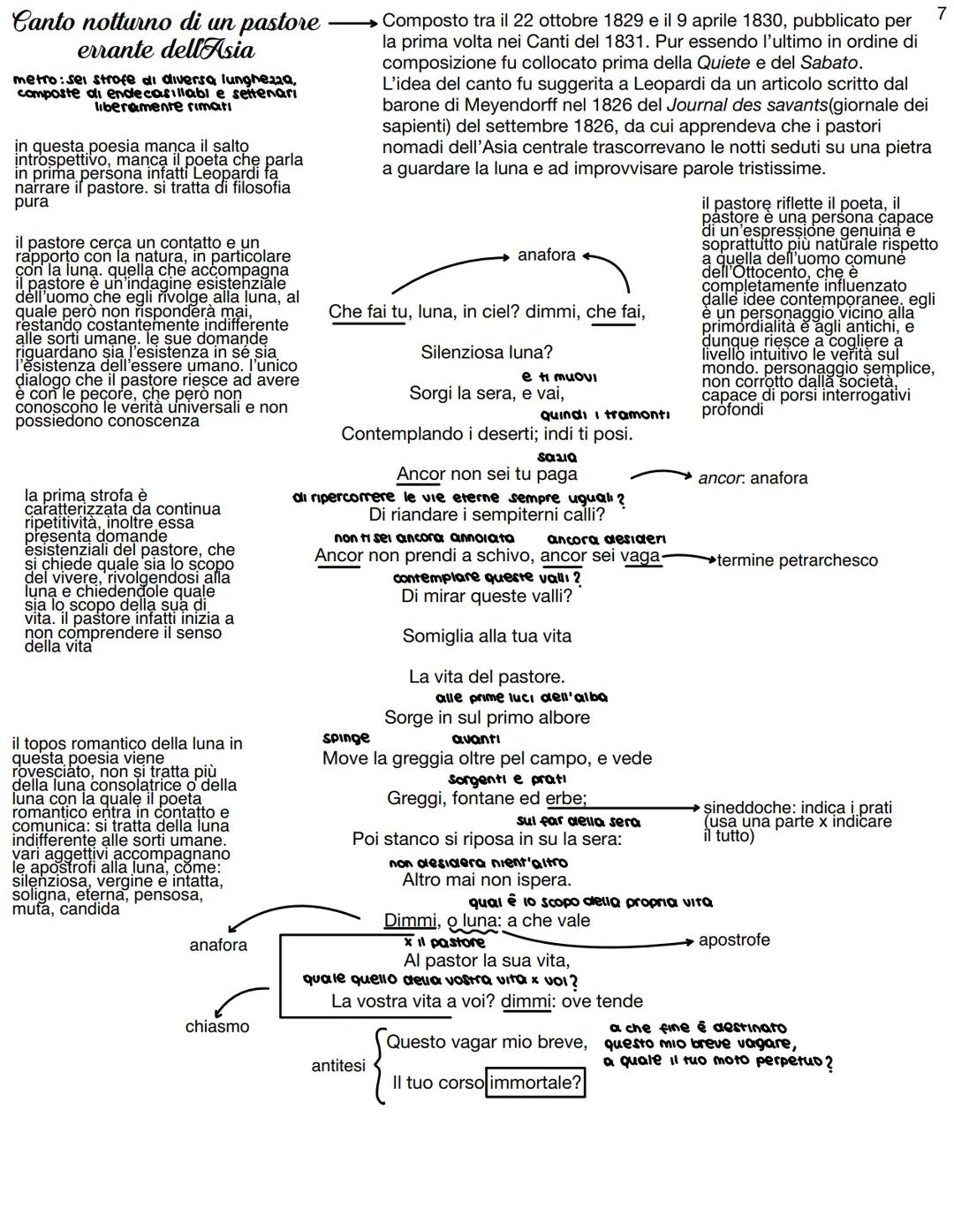 Linfinito- →Composto a Recanati nel 1819 e pubblicato per la prima volta, con altri idilli, nel 1825.
metro: ende casillabo sciolto
15 versi