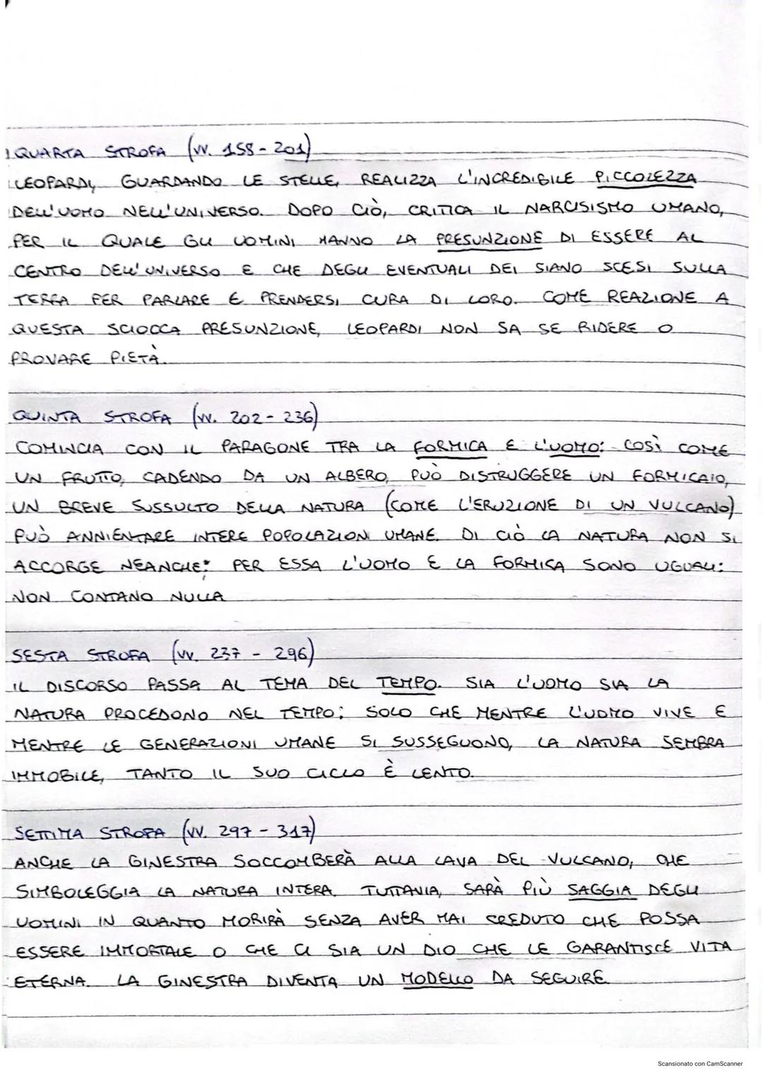 # LA GINESTRA O IL FIORE DEL DESERTO (1836)
È L'ULTIMA GRANDE POESIA DI LEOPARDI, SCRITTA NEL 1836 A TORRE
DEL GRECO, E RAPPRESENTA IL SUO