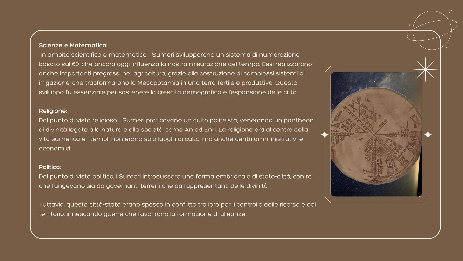 Le Civilla
Mesopotamiche Mappa Del Tempo
Sumeri
Accadi
Babilonesi
Assiri
3.500 a.C.
2.300 a.C.
2.000 a.C.
1.600 a.C. Sumeri
I Sumeri furono