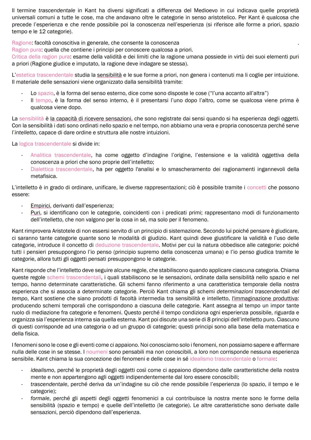 Immanuel Kant
Nasce in una città che faceva parte della Prussia, che stava vivendo uno sviluppo culturale e militare, nel 1724 da una
famig