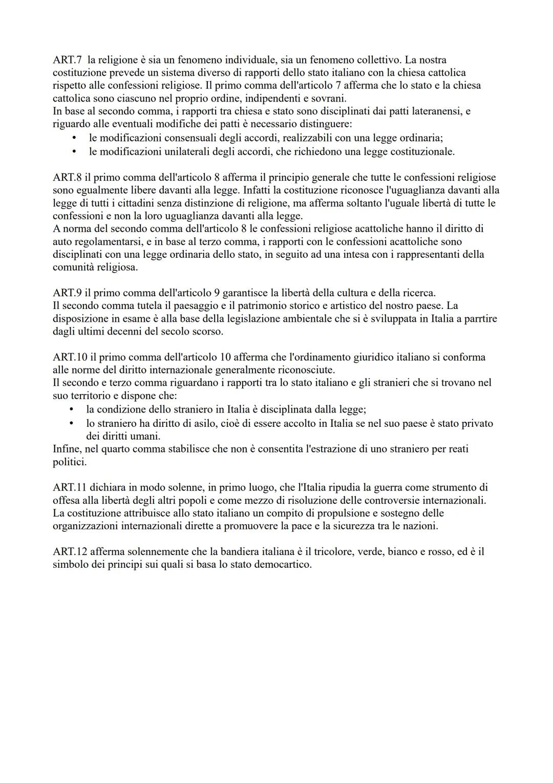 # I PRINCIPI FONDAMENTALI DELLA COSTITUZIONE
ART.1 in base alla costituzione, l'Italia è:
* una repubblica, cioè una forma di governo ne