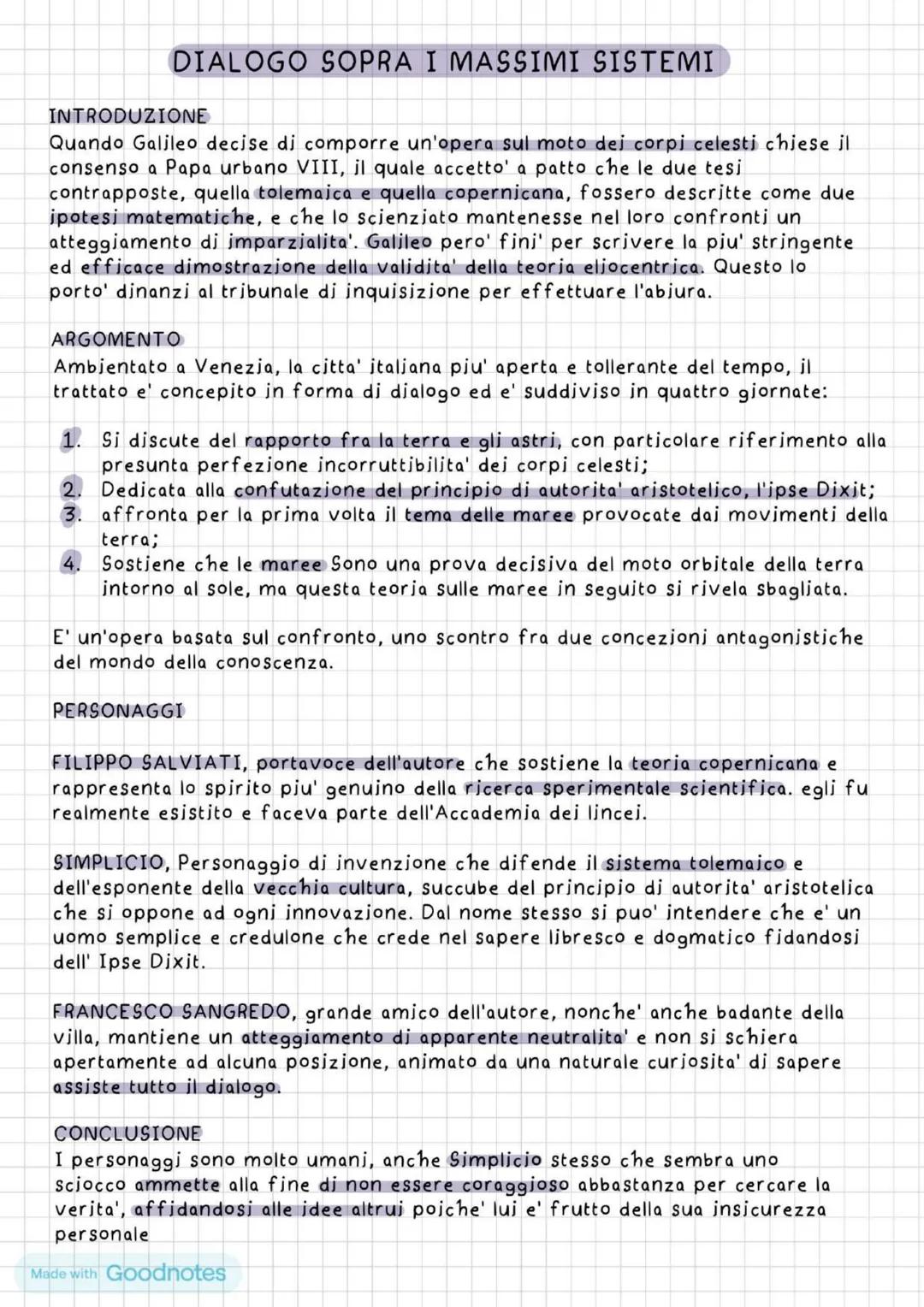 # GALILEO GALILEI 1564-1642
BIOGRAFIA
Galileo Galilei Pisa nel 1564 in una famiglia appartenente alla nobilta' fjorentina. Il
padre era mo