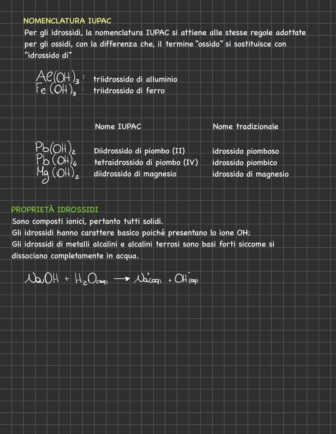 NOMENCLATURA # NOMENCLATURA
- NOMENCLATURA TRADIZIONALE: si basa sull'uso di suffissi e prefissi in base
allo stato di ossidazione degli at