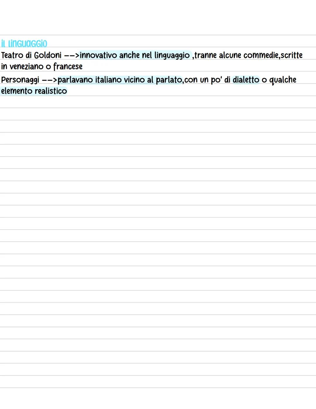 # Carlo Goldoni
La vita
Goldoni -->nato Venezia 1707, si trasferรฌ con padre e fece
studi di legge, laureato in giurisprudenza ma passione p
