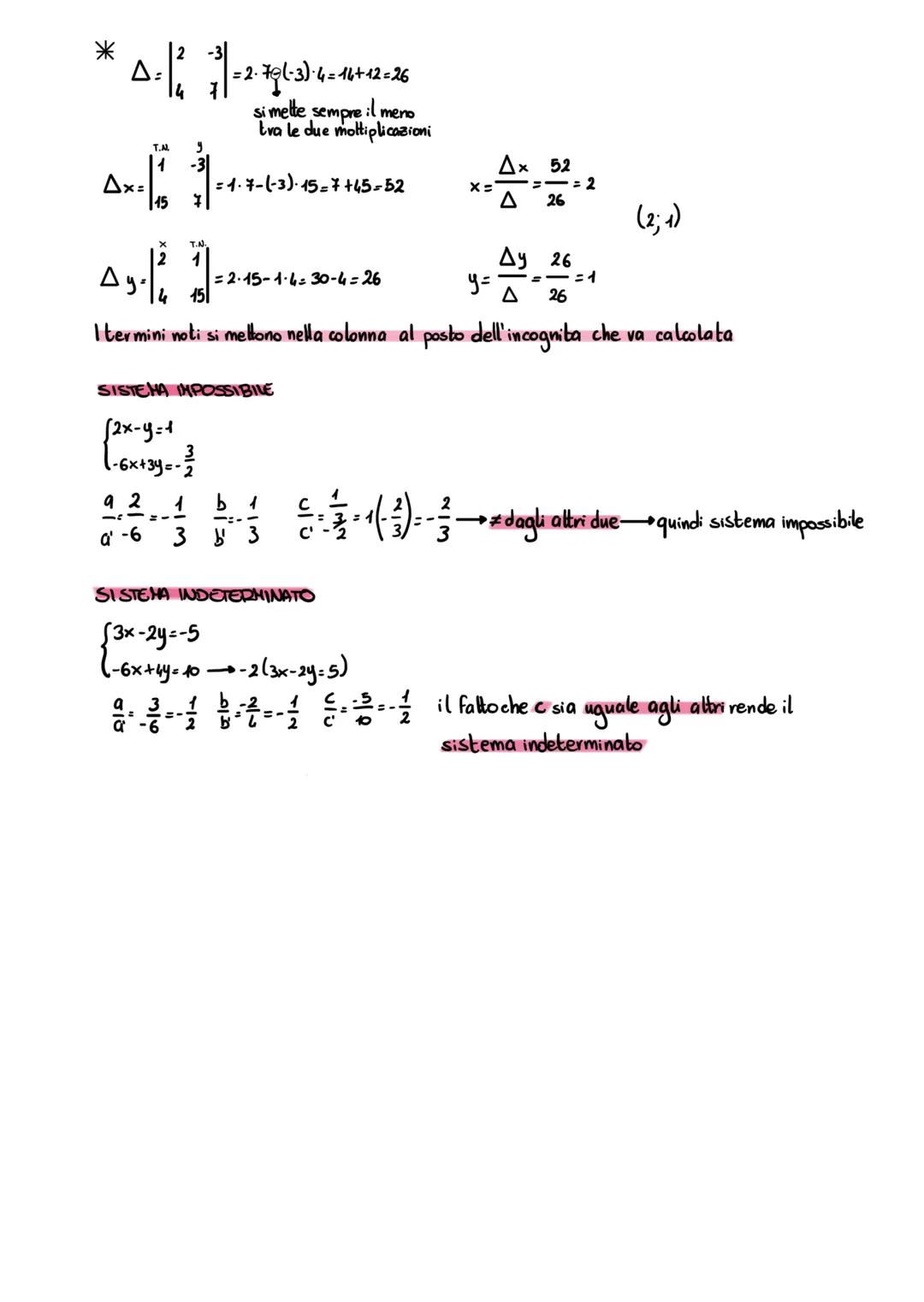 # 1 sistemi lineari
Hanno diversi metodi di risoluzione
1º metodo: sostituzione
{x+y-2=0 bisogna esplicitare un'incognita in una delle du